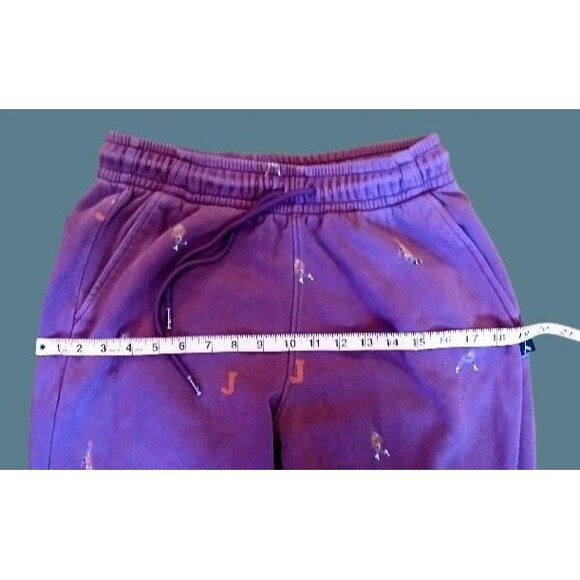 Jordan Essentials Holiday Allover Print Fleece Sweatpants Sz 30"W & 26" Inseam - Picture 10 of 12